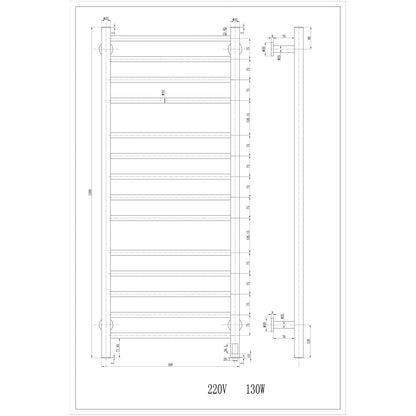 Reina Arnage Dry Electric Heated Designer Towel Rail