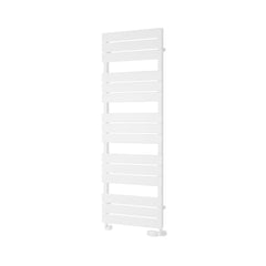 White / 1424 x 500 mm Reina Avola Vertical Heated Steel Designer Radiator