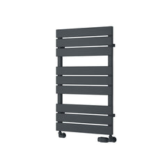 Anthracite / 823 x 500 mm Reina Avola Vertical Heated Steel Designer Radiator