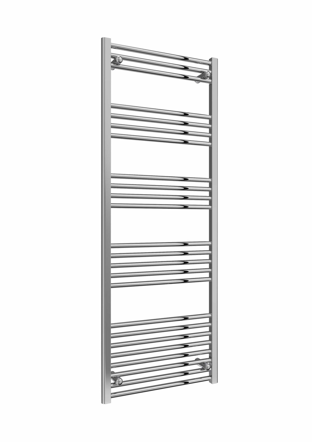 Flat / 1800 x 600 mm Reina Capo Chrome Flat & Curved Towel Rail Radiator