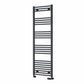 1600 x 500 mm Reina Capo Flat Designer Towel Rail Radiator Anthracite