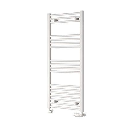 1200 x 500 mm Reina Capo White Flat Designer Towel Rail Radiator