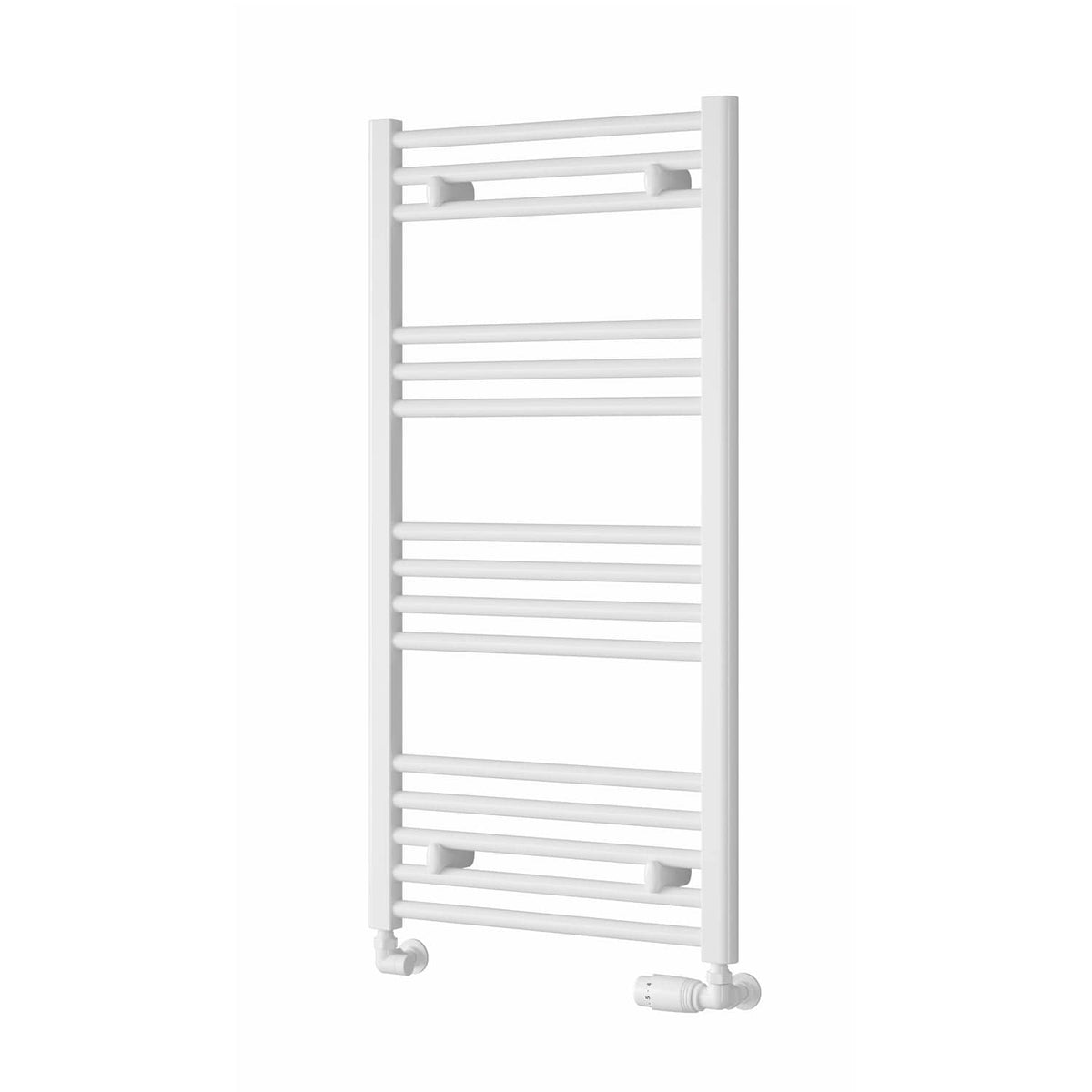1000 x 500 mm Reina Capo White Flat Designer Towel Rail Radiator