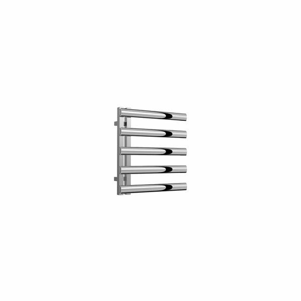 Polished / 530 x 500 mm Reina Cavo Designer Vertical Heated Towel Rail Stainless Steel Radiator