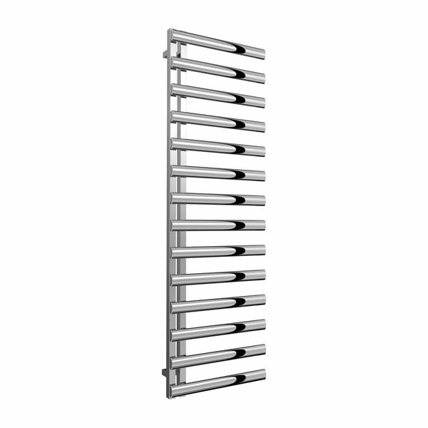 Polished / 1580 x 500 mm Reina Cavo Designer Vertical Heated Towel Rail Stainless Steel Radiator
