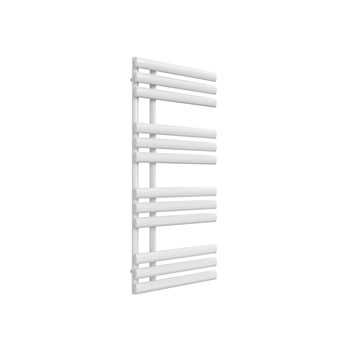 White / 1130 x 500 mm Reina Chisa Vertical Heated Designer Steel Radiator