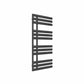 Anthracite / 1130 x 500 mm Reina Chisa Vertical Heated Designer Steel Radiator