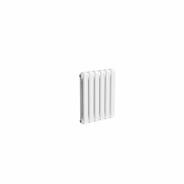 White / 550 x 440 mm Reina Coneva Column Horizontal Designer Radiator