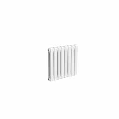 White / 550 x 580 mm Reina Coneva Column Horizontal Designer Radiator