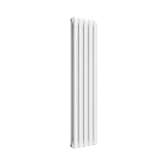 White / 1500 x 370 mm Reina Coneva Designer Column Vertical Radiator