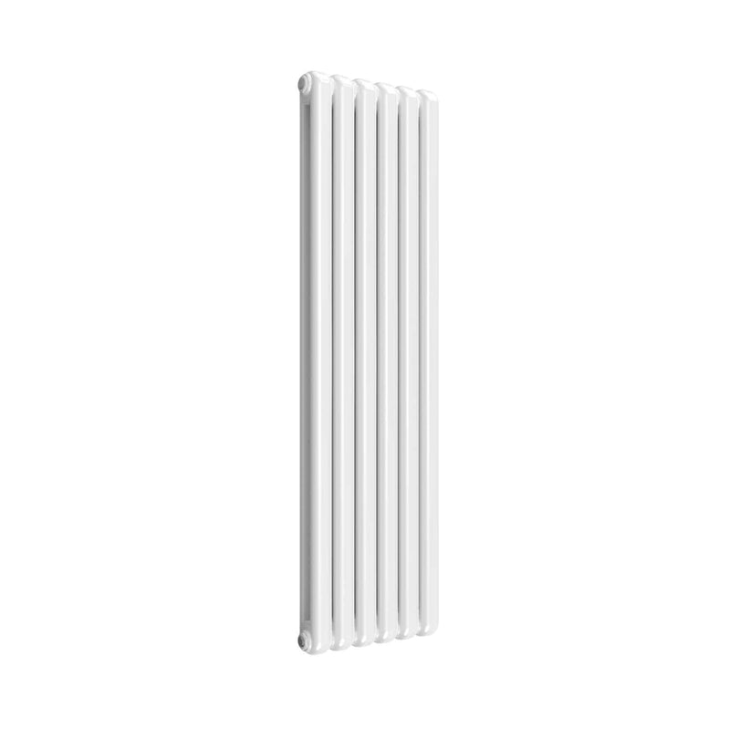 White / 1500 x 440 mm Reina Coneva Designer Column Vertical Radiator