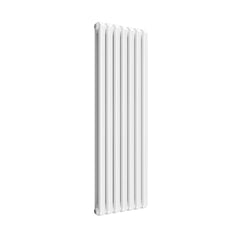White / 1500 x 510 mm Reina Coneva Designer Column Vertical Radiator