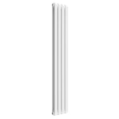 White / 1800 x 300 mm Reina Coneva Designer Column Vertical Radiator