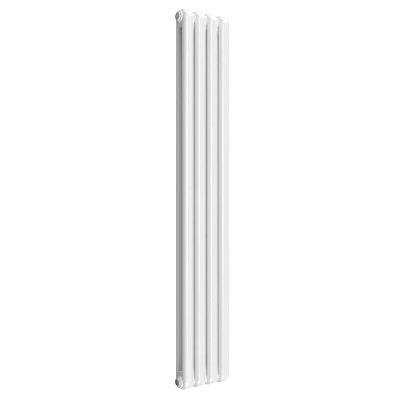 White / 1800 x 300 mm Reina Coneva Designer Column Vertical Radiator