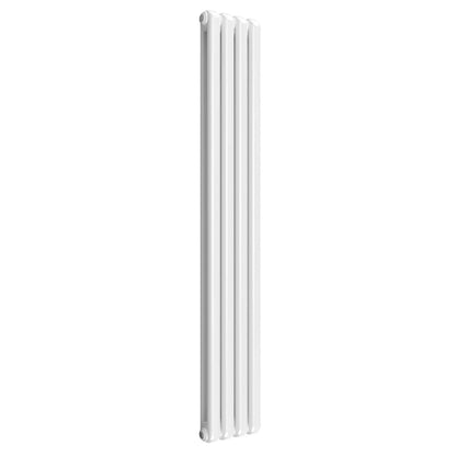 White / 1800 x 300 mm Reina Coneva Designer Column Vertical Radiator