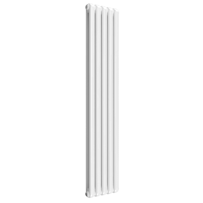 White / 1800 x 370 mm Reina Coneva Designer Column Vertical Radiator