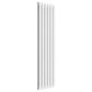 White / 1800 x 440 mm Reina Coneva Designer Column Vertical Radiator