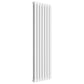 White / 1800 x 510 mm Reina Coneva Designer Column Vertical Radiator