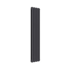 Anthracite / 1500 x 300 mm Reina Coneva Designer Column Vertical Radiator