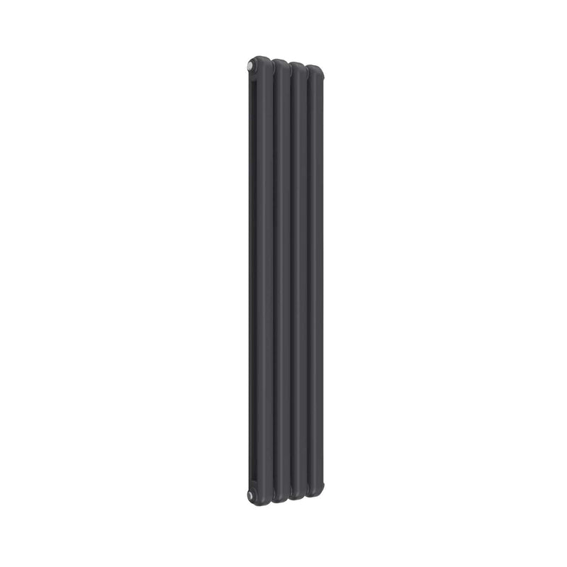 Anthracite / 1500 x 300 mm Reina Coneva Designer Column Vertical Radiator