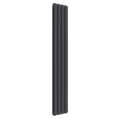Anthracite / 1800 x 300 mm Reina Coneva Designer Column Vertical Radiator
