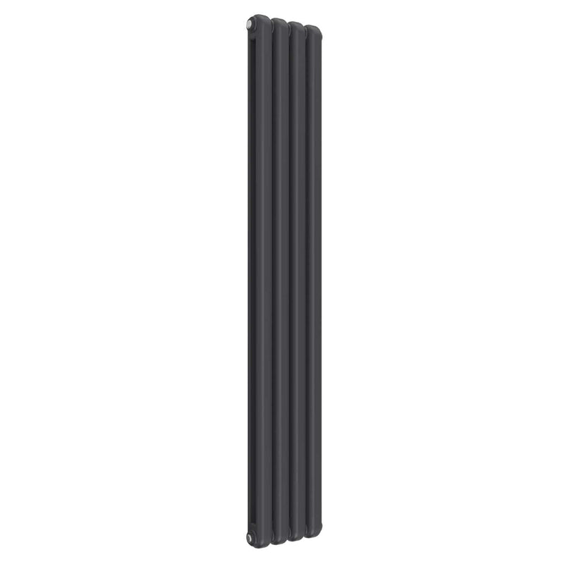 Anthracite / 1800 x 300 mm Reina Coneva Designer Column Vertical Radiator
