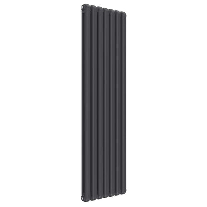 Anthracite / 1800 x 510 mm Reina Coneva Designer Column Vertical Radiator