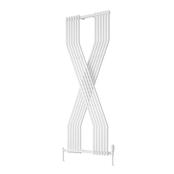 White Reina Coredo Vertical Column Designer Radiator 1760x620