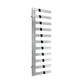 1525 x 500 mm Reina Designer Capelli Vertical Polished Heated Stainless Steel Radiator