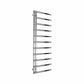 1415 x 500 mm Reina Designer Celico Vertical Heated Towel Rail Stainless Steel Radiator