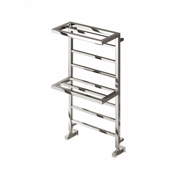 Reina Designer Elvina 2 Chrome Heated Steel Towel Radiator