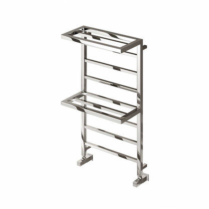 Reina Designer Elvina 2 Chrome Heated Steel Towel Radiator