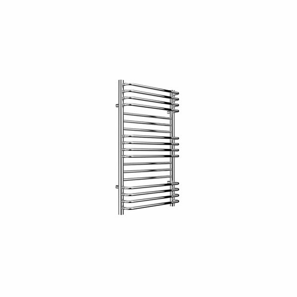 500 x 800 mm Reina Designer Marco Vertical Chrome Steel Towel Rail Radiator