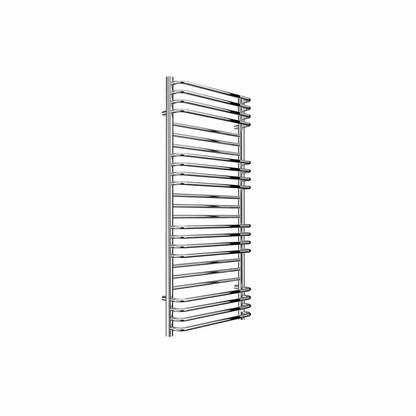 500 x 1100 mm Reina Designer Marco Vertical Chrome Steel Towel Rail Radiator