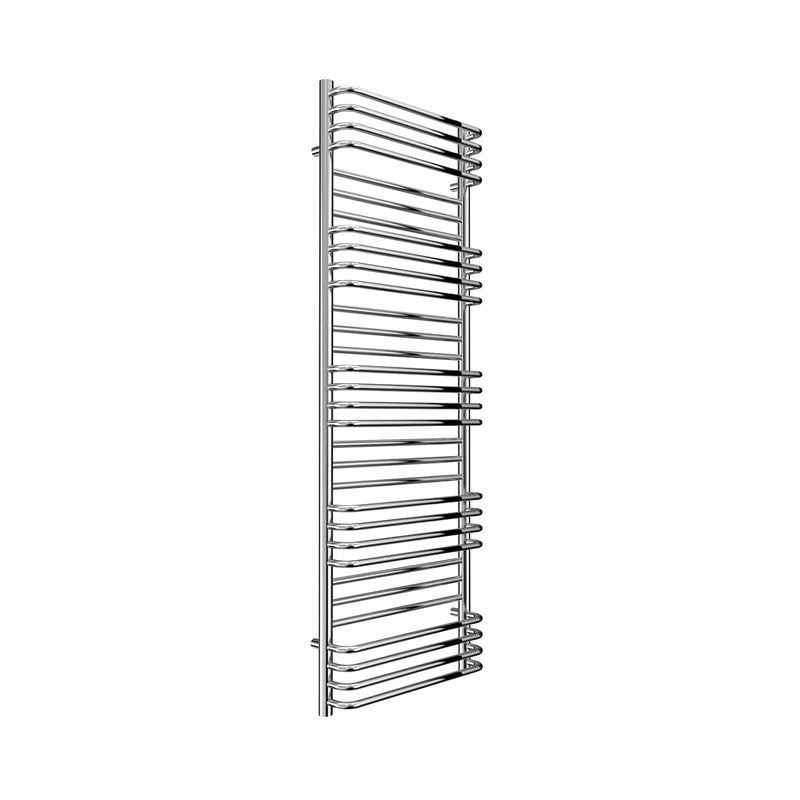 500 x 1400 mm Reina Designer Marco Vertical Chrome Steel Towel Rail Radiator