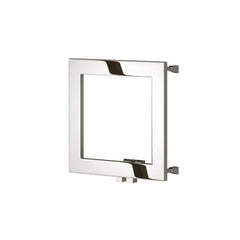 Reina Designer Square Shelf Heated Stainless Steel Radiator