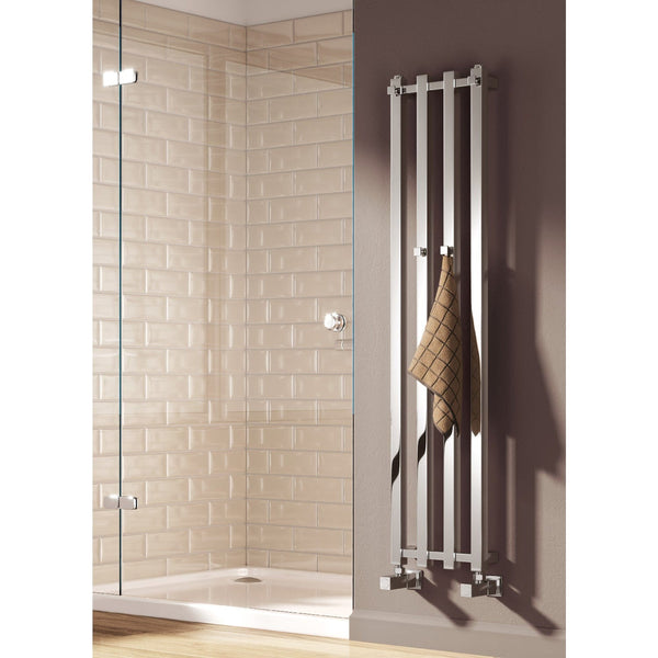 Reina Ashen Designer Radiator Towel Rail | 6 Options