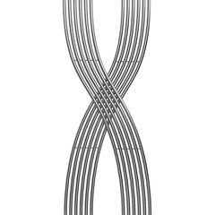 Chrome Reina Dimaro Heated Vertical Designer Radiator