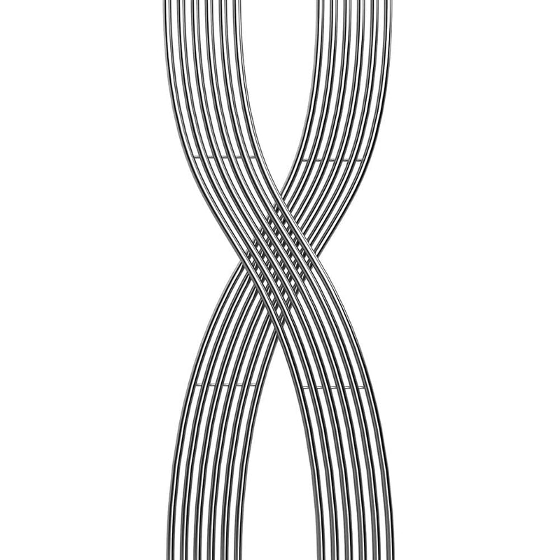 Chrome Reina Dimaro Heated Vertical Designer Radiator
