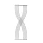 White Reina Dimaro Heated Vertical Designer Radiator
