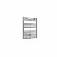 Curved / 800 x 600 mm Reina Diva Designer Chrome Heated Towel Radiator 25mm Tubes
