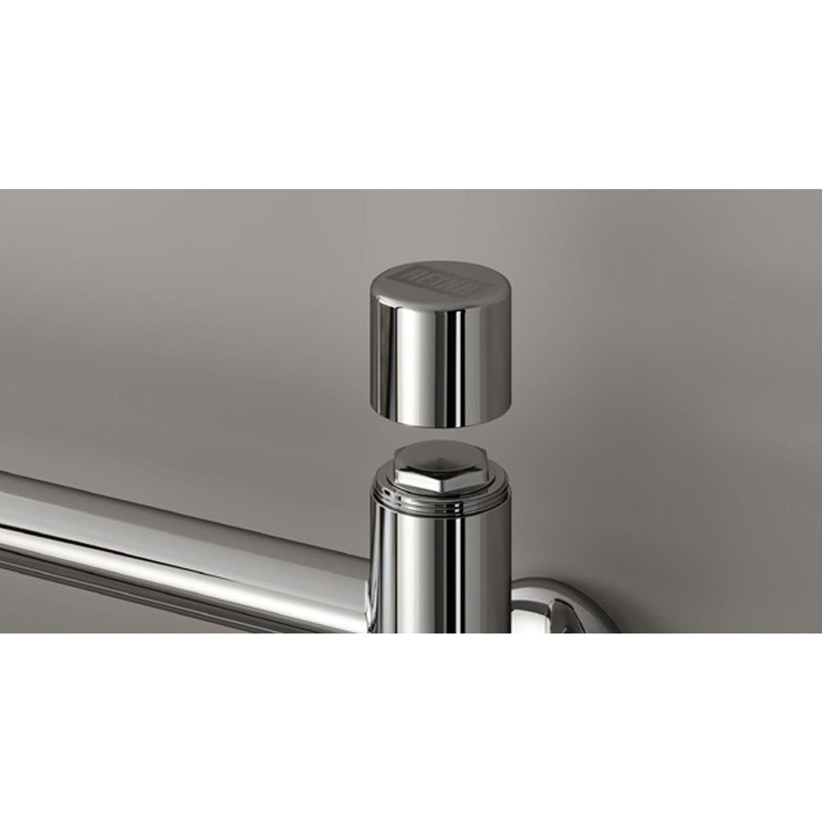 660 x 530 mm Reina Elvo Designer Stainless Steel Radiator Polished