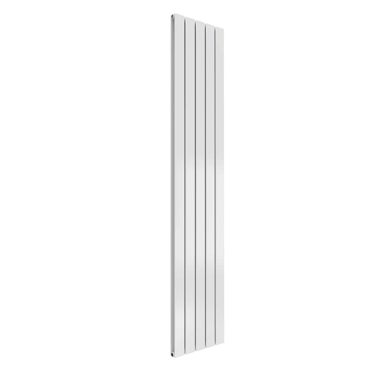 1800 x 366 mm / Double / White Reina Flat Designer Vertical Steel Radiator
