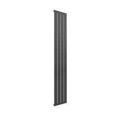 1600 x 292 mm / Single / Anthracite Reina Flat Designer Vertical Steel Radiator