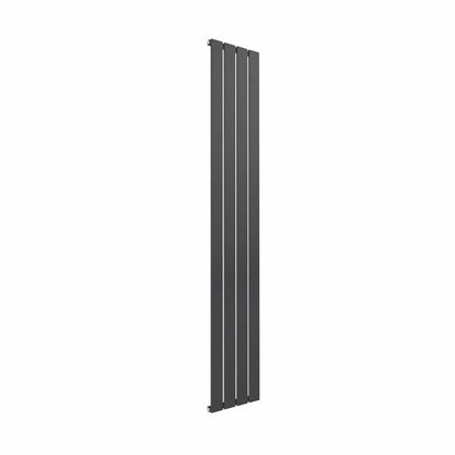 1600 x 292 mm / Single / Anthracite Reina Flat Designer Vertical Steel Radiator