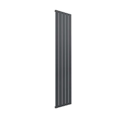 1600 x 366 mm / Double / Anthracite Reina Flat Designer Vertical Steel Radiator