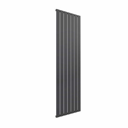 1600 x 514 mm / Single / Anthracite Reina Flat Designer Vertical Steel Radiator