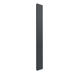 1800 x 218 mm / Double / Anthracite Reina Flat Designer Vertical Steel Radiator