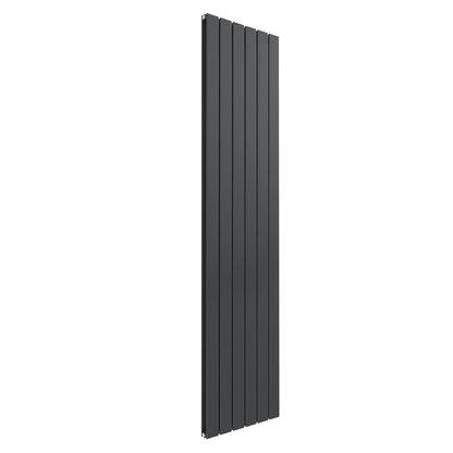 1800 x 440 mm / Double / Anthracite Reina Flat Designer Vertical Steel Radiator