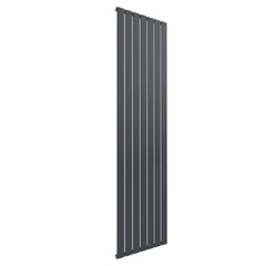 1800 x 514 mm / Single / Anthracite Reina Flat Designer Vertical Steel Radiator